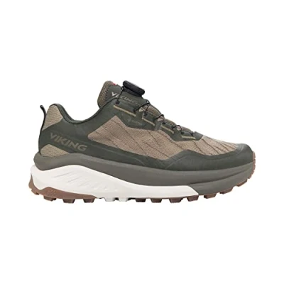 Image de viking Mixte Anaconda Hike Low GTX Boa W Chaussures de Marche, Vert Canard, 38 EU Large