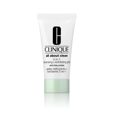 Image de Clinique ALL About Clean 2 IN 1 Cleansing + Exfoliating Jelly ANTI Pollut Nettoyant visage, Taille: 150 ml,