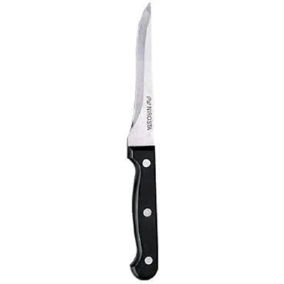 Image de Fackelmann 43399 Nirosta Mega Couteau à désosser Acier Inoxydable/Bakélite Noir/Argent 25 x 6 1,4 cm