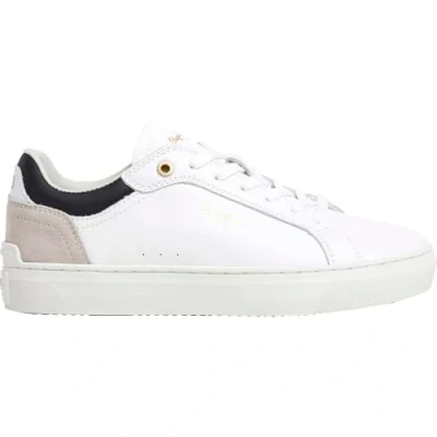 Image de PEPE JEANS Mixte Camden Combi W Sneaker, White, 39 EU