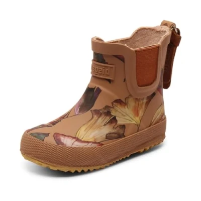 Image de Bisgaard Baby Rubber Bateau de Pluie, Camel Fleurs, 26 EU