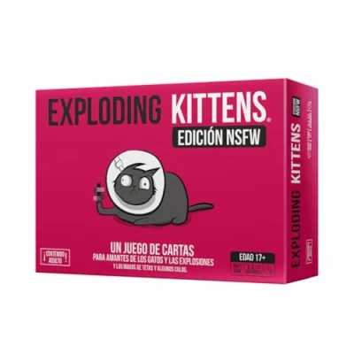Image de Exploding Kittens NSFW Jeu de Cartes pour Amoureux des Chats et Explosions à partir 17 Ans 2 5 Joueurs 15 Minutes par Partie