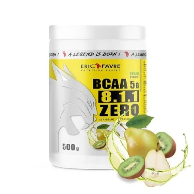 Image de Eric Favre Bcaa 8.1.1 Zero Vegan Saveur kiwi poire
