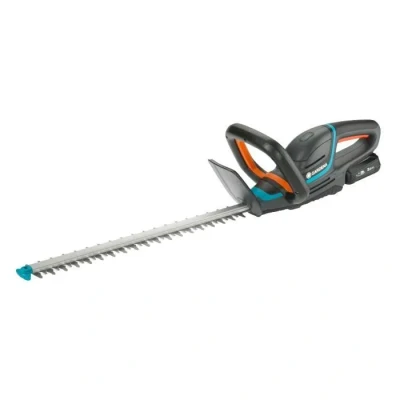 Image de Set Taille Haies SS Fil ComfortCut 50/18 V P4A Gardenai : AC poignée ergon/et butée d’arrêt, Faible Poids pr Meilleure Manipulation, Batterie 18 (14730 20)