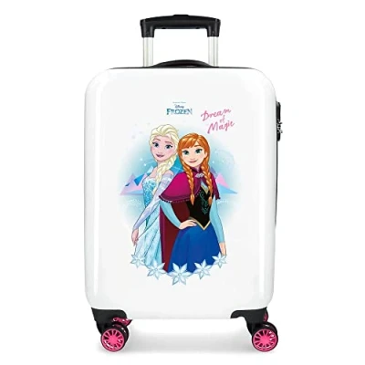 Image de Disney Frozen La Reine des Neiges Dream of Magic Valise Trolley Cabine Multicolore 37x55x20 cms Rigide ABS Serrure à combinaison 32L 2,5Kgs 4 roues doubles Bagage main