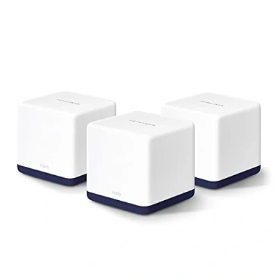 Image de Mercusys Halo H50G(3 pack) Bi bande (2,4 GHz / 5 GHz) Wi Fi (802.11ac) Blanc Interne Neuf