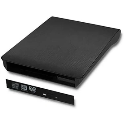 Image de Qoltec Logement/Poche Optique Lecteur CD/DVD SATA USB 3.0 12.7 mm, Câble Intégré, 51867