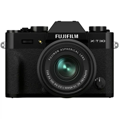 Image de Fujifilm x T30 II + 15 45mm Boîtier MILC 26,1 MP Trans CMOS 4 9600 2160 pixels Noir Neuf