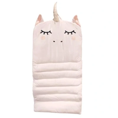 Image de Tapis de sieste pour enfant JARDINDECO Licorne Polyester Rembourré Facile à transporter