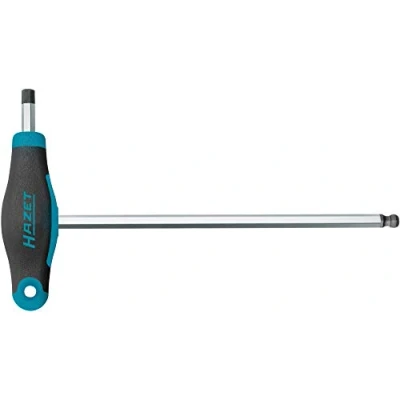 Image de Hazet Clé Allen 829KK 8 (lame courte et longue pour une utilisation flexible, profil Allen, taille 8) Bleu foncé