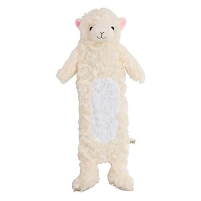 Image de Tuyau d&#039;eau chaude pour enfants de 0,9 litre avec une belle couverture en fausse fourrure, bouteille lit caoutchouc naturel, coussin chauffant Alpaca