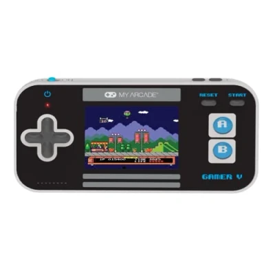 Image de My arcade Gamer V classique console portable gaming Bleu/gris/noir Neuf