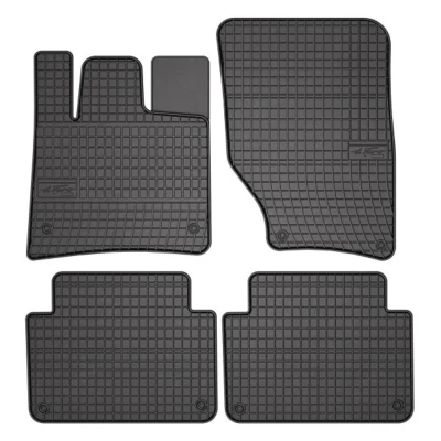 Image de FROGUM 0724 Ensemble de tapis sol Caoutchouc avant et arrière 4 noir Sur mesure AUDI: Q7