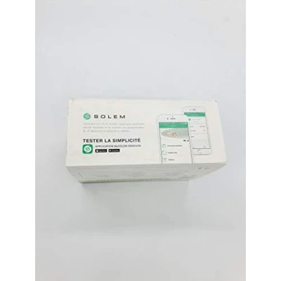 Image de Programmateur d&#039;arrosage à piles 9 V modèle BL IP4, avec connexion Bluetooth, portée jusqu&#039;à 10 mètres, étanche pour 4 saisons, blanc, 14 x 5,5 cm (référence : Solem IP4)