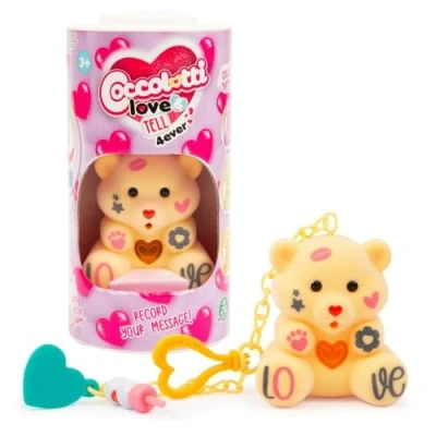 Image de Coccolotti, Ourson Intéractif Love &amp; Tell 4 Ever, Effets Sonores et Lumineux, Modèle Magic, pour Les Enfants à Partir de 3 Ans, CCL444