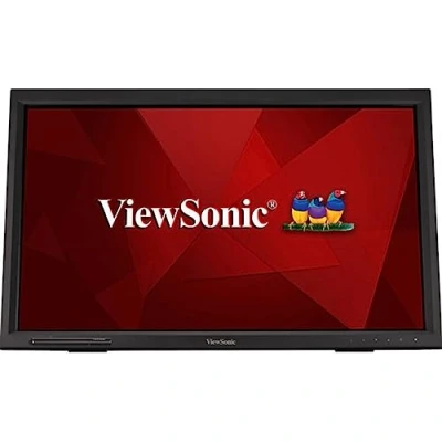 Image de ViewSonic TD2423 Moniteur à écran Tactile 24&quot; Full HD, 10 points Touch, 5 ms, 250 CD/m², VGA, HDMI, DVI, Haut parleurs, Noir