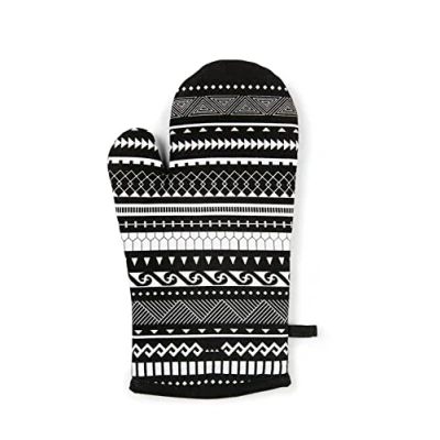 Image de Excelsa Gant de Four Ethnique, Taille Unique, Doublure 100% Coton, Rembourrage en Polyester