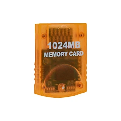Image de Mcbazel Carte mémoire de Stockage Jeu 1024 Mo pour Console Wii/Gamecube GC