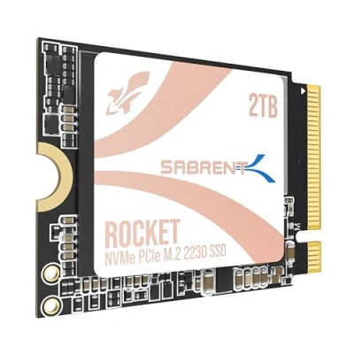 Image de SABRENT Disque Dur Rocket Q4 2230 NVMe 4.0 2To Haute Performance SSD PCIe M.2 Compatible avec Steam Deck, ASUS ROG Ally, Mini PC [SB 213Q 2TB]