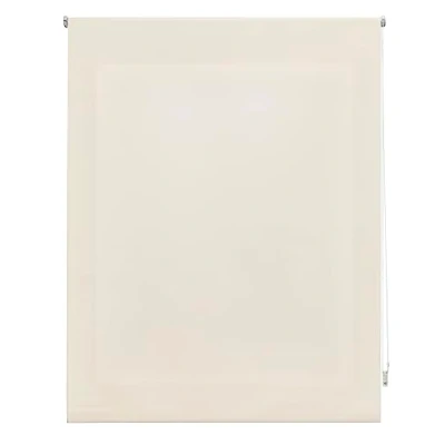 Image de DECORBLIND Store Enrouleur translucide Lisse Dimensions : 140 x 175 cm Largeur Longueur 137 170 Transparent Beige Installation Facile au Mur ou Plafond