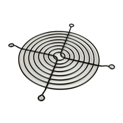 Image de Aquatuning GmbH Grille de Ventilation pour Ventilateur axial Noir 120 mm