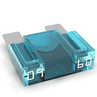 Image de AUPROTEC fusible à lame Maxi 20 80A, enfichable d&#039;automobile, choix : 60A ampères, bleu, 1 pièce