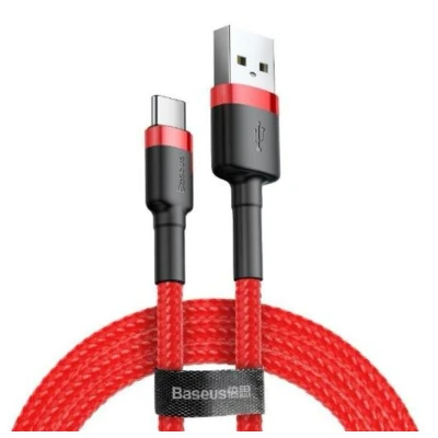Image de Baseus Cafule CATKLF B09 Câble de recharge USB Rouge