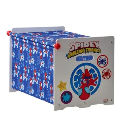 Image de SPIDER MAN Marvel Spiderman Coffre de rangement en bois et tissu