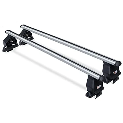 Image de Barres de Toit Aluminium pour Renault Clio 2 3 Portes 1998 à 2005 / y Compris Campus