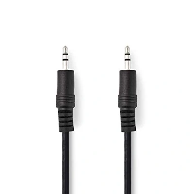 Image de Nedis CAGB22000BK100 câble audio 10 m 3,5mm Noir Neuf