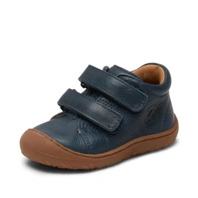 Image de Bisgaard Hale V First Walker Shoe, Bleu foncé, 22 EU Étroit