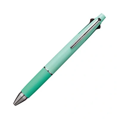 Image de Uni Jetstream Multi Pen 4 et 1, stylo à bille 0,5 mm (noir, rouge, bleu, vert) porte mine mm, vert pâle (MSXE5100005.52)