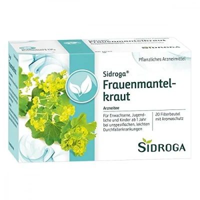Image de Sidroga Frauenmantelkraut Arzneitee, 20 pc Sac filtrant