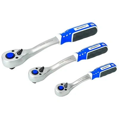 Image de Haskyy CUK12 19 Cliquet Télescopique 12,5 mm (1/2&quot;) 345 495 Denture fine (Set confort 1/4&quot; + 3/8&quot; 1/2&quot;)