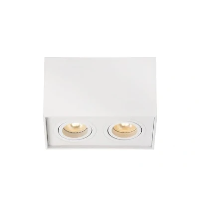 Image de Lucide TUBE Spot Plafond GU10 Blanc