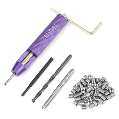 Image de 50pcs Insert de réparation Filetage hélicoïdal en acier inoxydable M4x2D