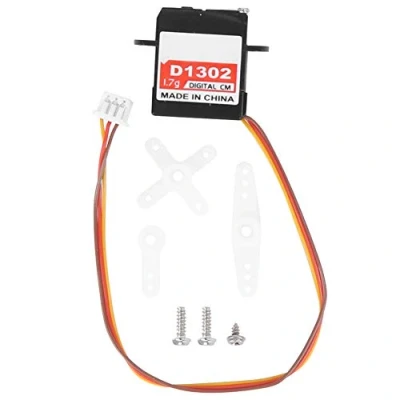 Image de Servo RC, pièces de Rechange Mise à Niveau RC numérique Micro Mini Portable pour modèle d&#039;avion voilure Fixe(JS1.25 Plug)