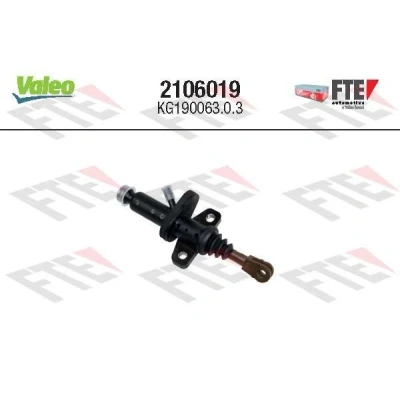 Image de FTE 2106019 Emetteur d&#039;Embrayage SAAB: 9 3 Cabriolet, 3/5 portes, 900 II Cabriolet
