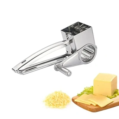 Image de Beowanzk Rape a Fromage Multifonctions Manuelle INOX Trancheuse Rapeuse Cuisine Coupe Raper Les Rappe Epluche Machine Rapeur Legumes Carottes Agrume Au Chou