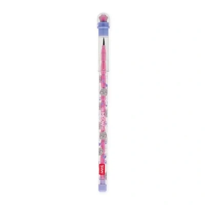 Image de Legami Crayon empilable avec caoutchouc Take a Tip, Thème Kitty, 11 Mine 2B, Pas besoin de taille crayon, facile à utiliser, petit TPR inclus, en ABS