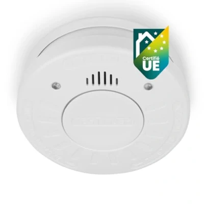 Image de Smartwares Détecteur de fumée 85 DB Capteur Optique Pile 10 Ans Label Q 10.025.28