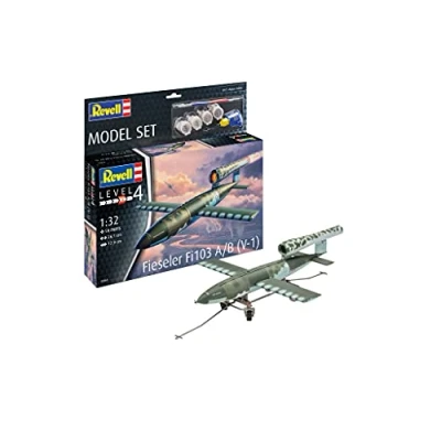 Image de Revell 63861 Model Set Fieseler Fi103 V 1 Véhicule Maquette, 63861, Incolore