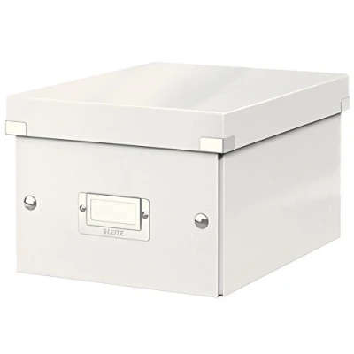 Image de Leitz Boîte de Rangement A5, Click &amp; Store, 60430001 Petit, Blanc