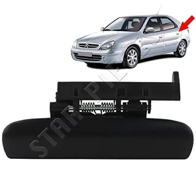 Image de STARKIT PERFORMANCE Poignée de porte extérieure compatible pour Xsara (berline, coupé ou break) (1997 2006) arrière gauche (côté conducteur)