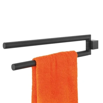 Image de Tiger Nomad, Porte Serviette à Deux Barres, Noir