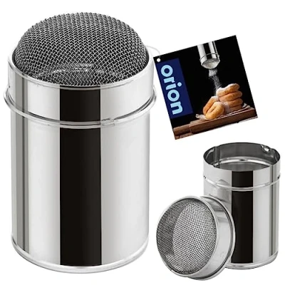 Image de Récipient avec passoire pour sucre en poudre cannelle chocolat 180 ml