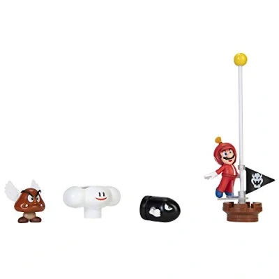 Image de Original Nintendo 6cm Figuren Multipack Diorama Spielset Wolken Welt Super Mario Bros Watch, Uni, 401994, Cranberry, M