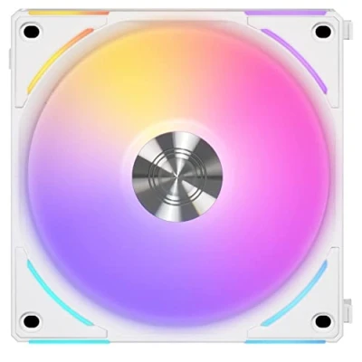 Image de Lian Li Ventilateur UNI AL120 V2 ARGB PWM Lüfter 120 mm, blanc