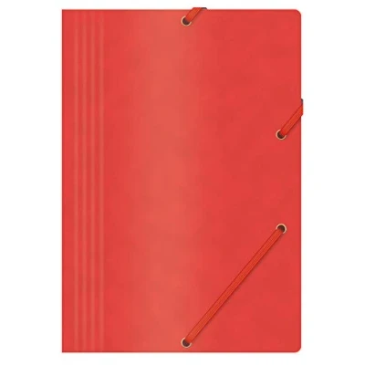 Image de Office PRODUCTS 211940OFFICE Chemise avec élastique en carton Format A4 390 g/m² 3 x Rouge
