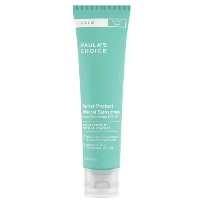 Image de Paula&#039;s Choice CALM Crème de Jour Minérale Protectrice SPF 30 Calme les Rougeurs &amp; Prévient Signes Sensibilité Peaux Sensibles avec Titanium Dioxide Pour Tous Types 60 ml
